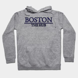 Boston - The Hub - Massachusetts Hoodie